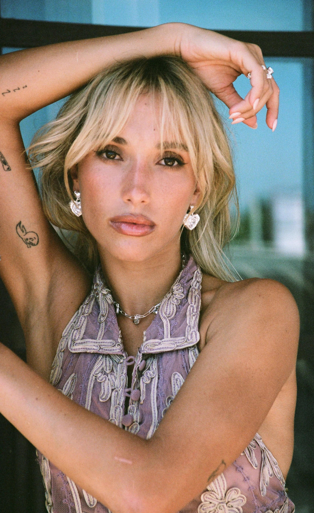 Suri Earrings Beloved - Silver