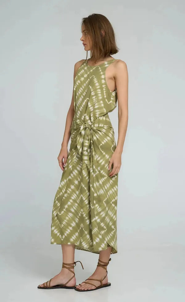 Martini Dress - Celestial Tie Dye/Matcha