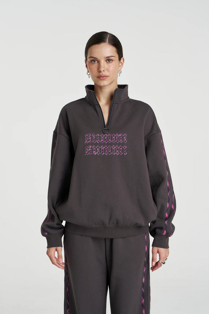 Eden Zip Neck Jumper