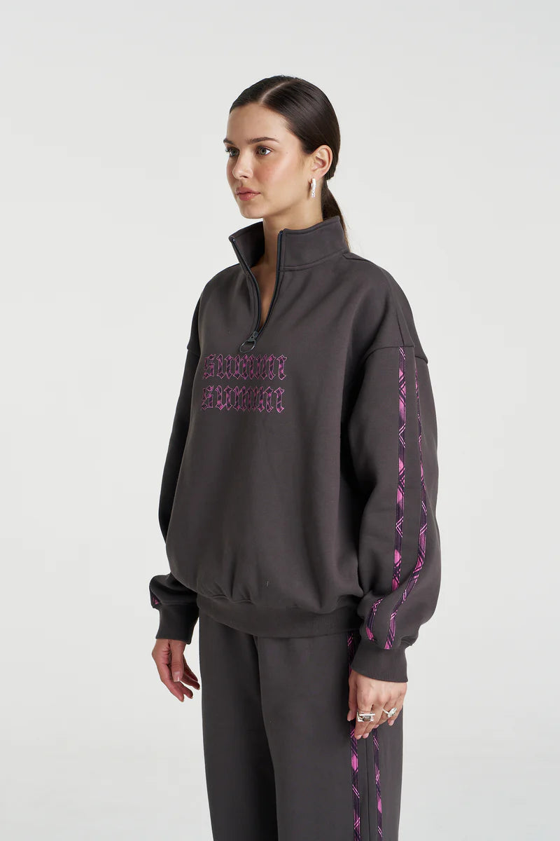 Eden Zip Neck Jumper