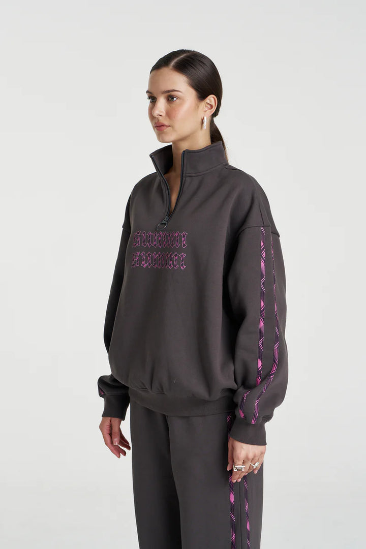 Eden Zip Neck Jumper