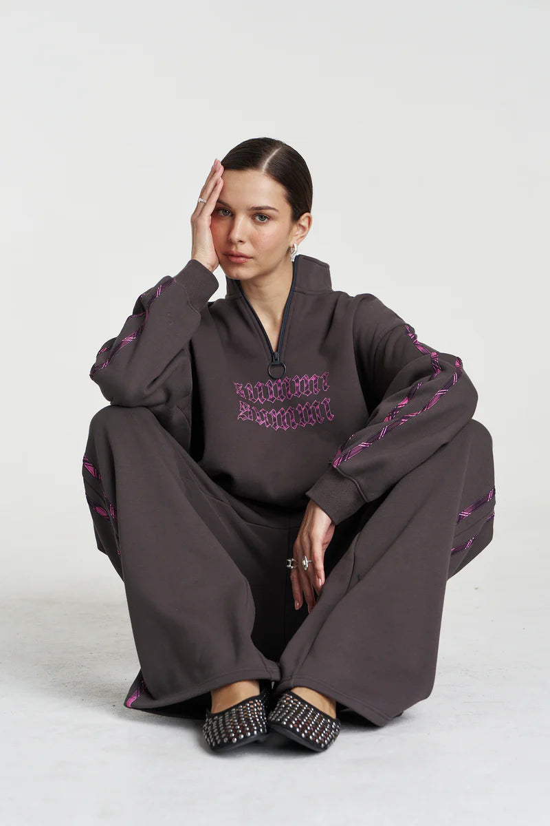 Eden Zip Neck Jumper