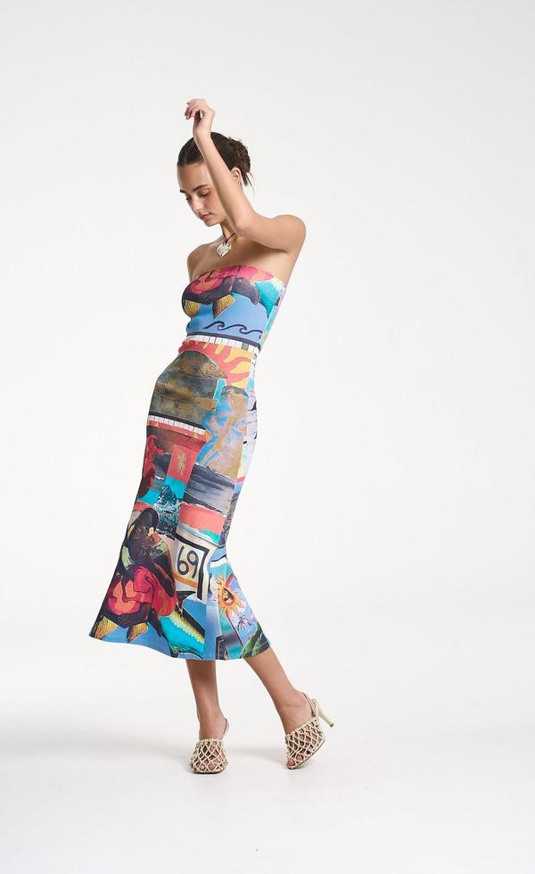 Strapless Midi - Loco