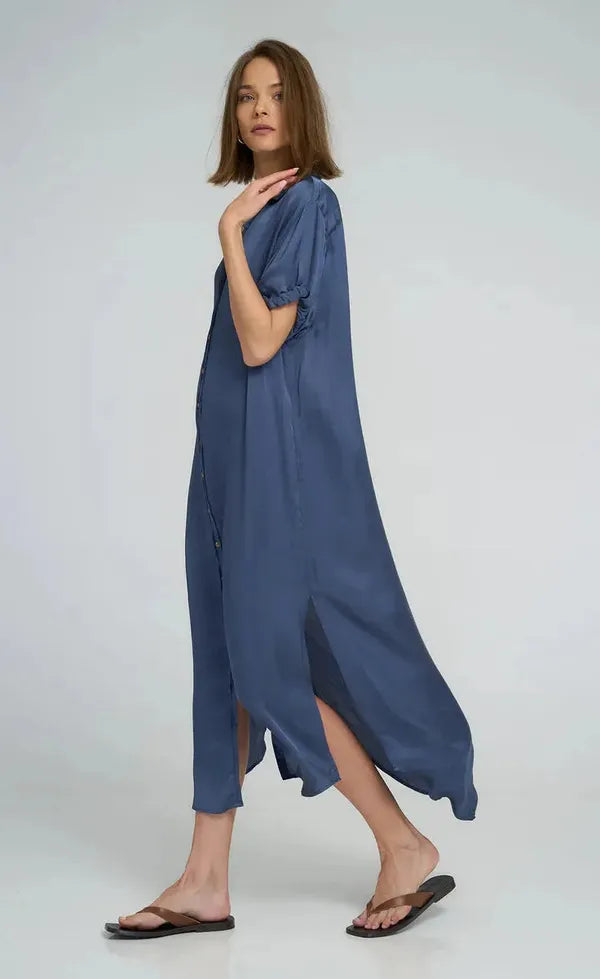 Hutton Dress - Ocean Blue