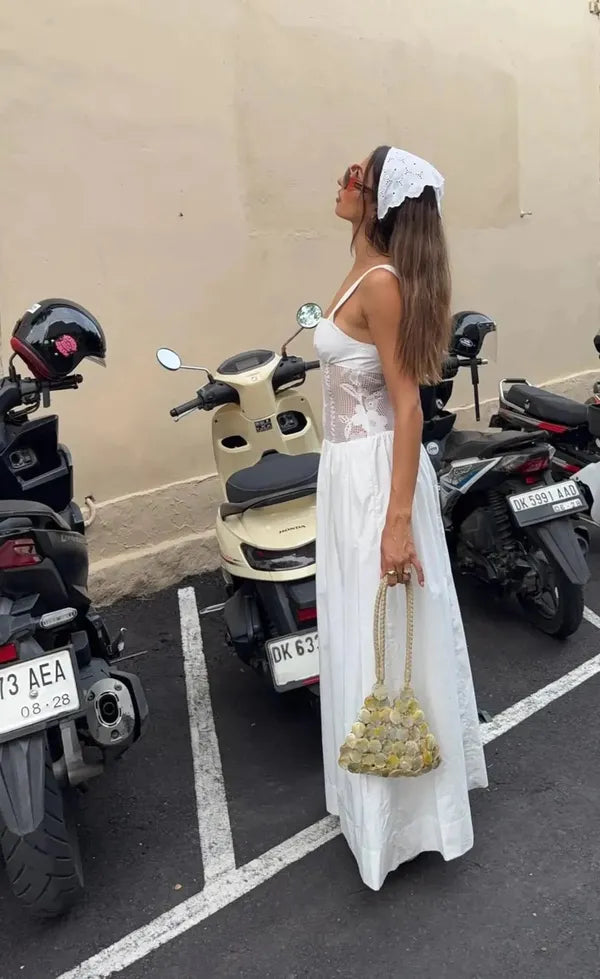 Sienna Maxi Dress - White