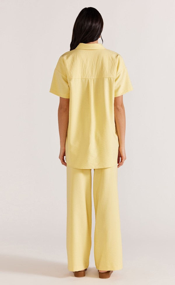 Sorrento Resort Shirt - Lemon