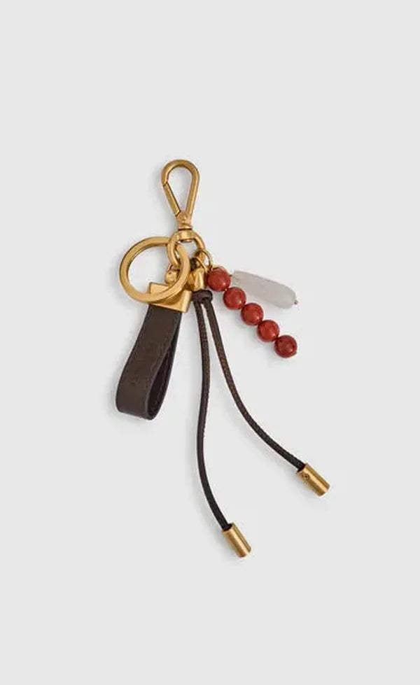 Fia Key Charm - Chocolate