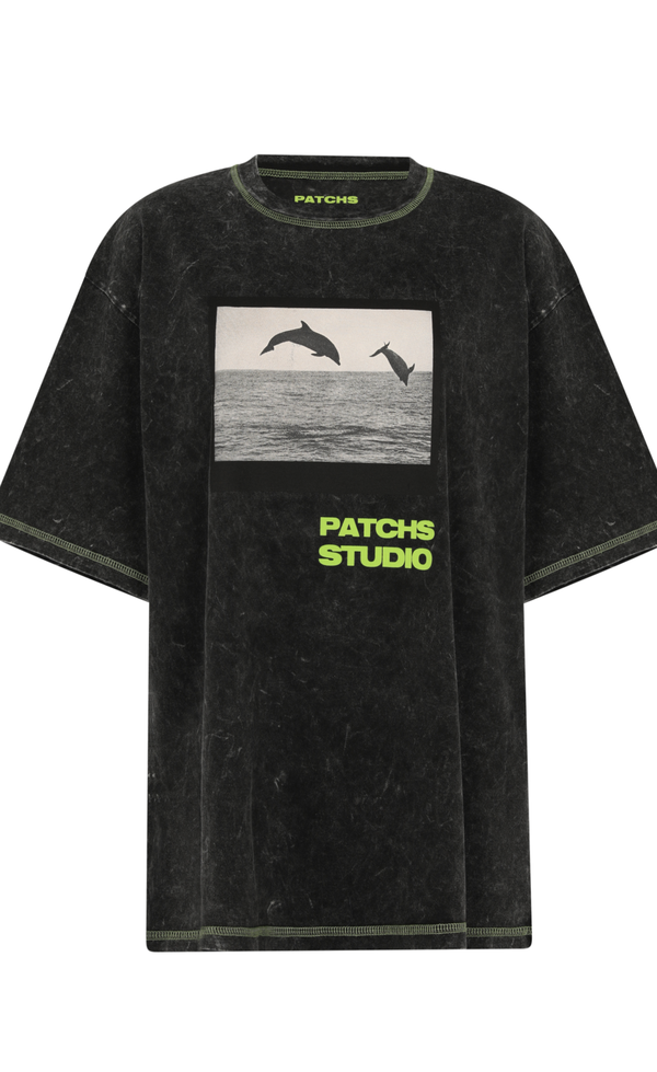 Fluro Dolphin Tee