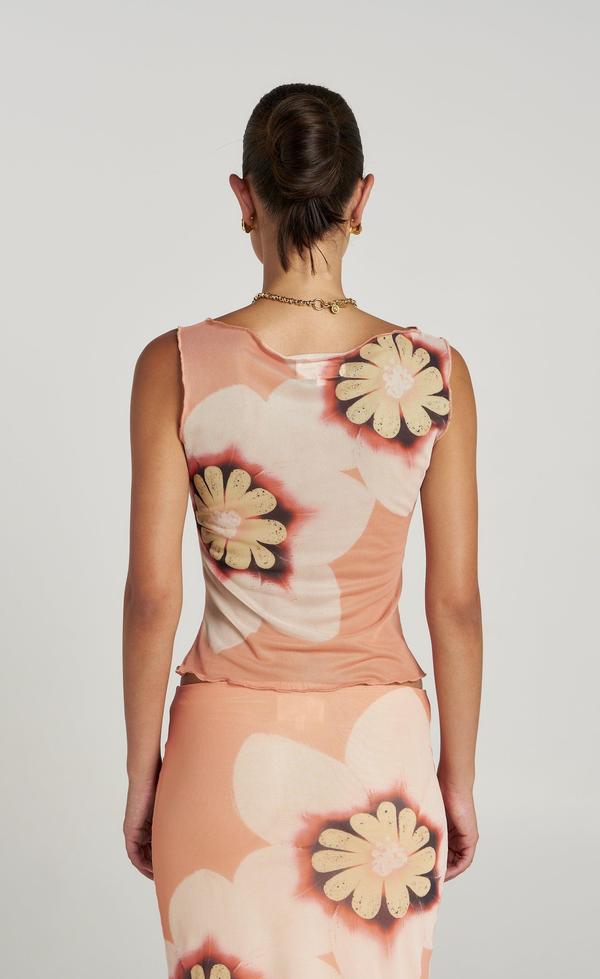 BOATNECK TANK - HARLEQUIN