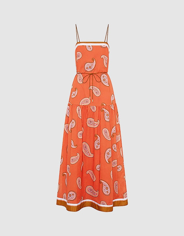 Ezra Maxi Dress - Coral