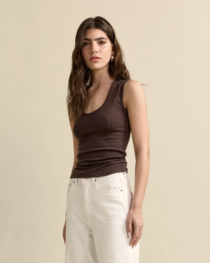 Soft Scoop Neck Top
