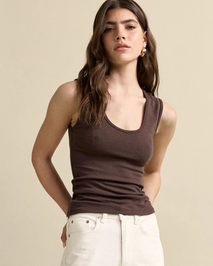 Soft Scoop Neck Top