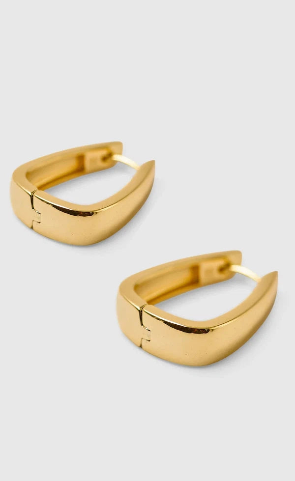 Large Uma Earrings - Gold