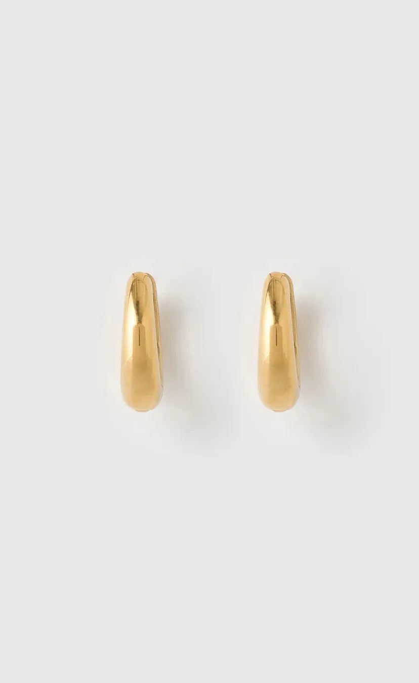 Max Gold Earrings - Maxi