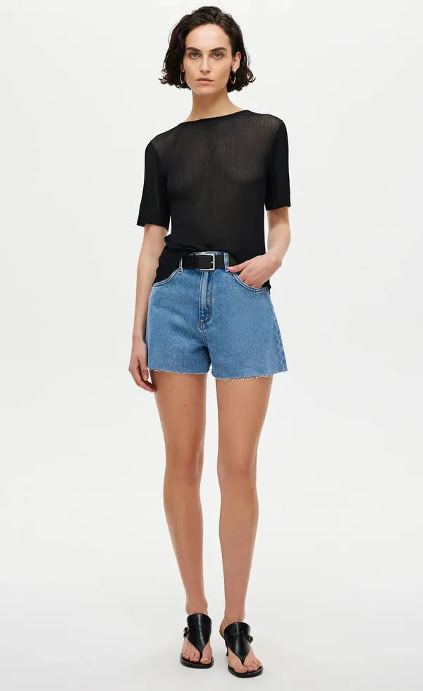 Ryder Short Tranquil - Mid indigo