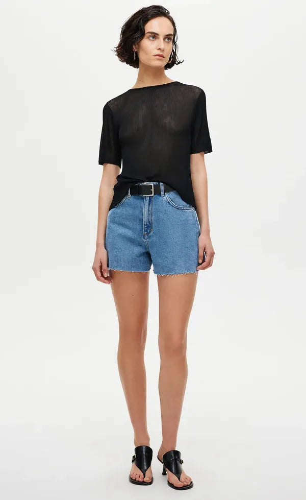 Ryder Short Tranquil - Mid indigo