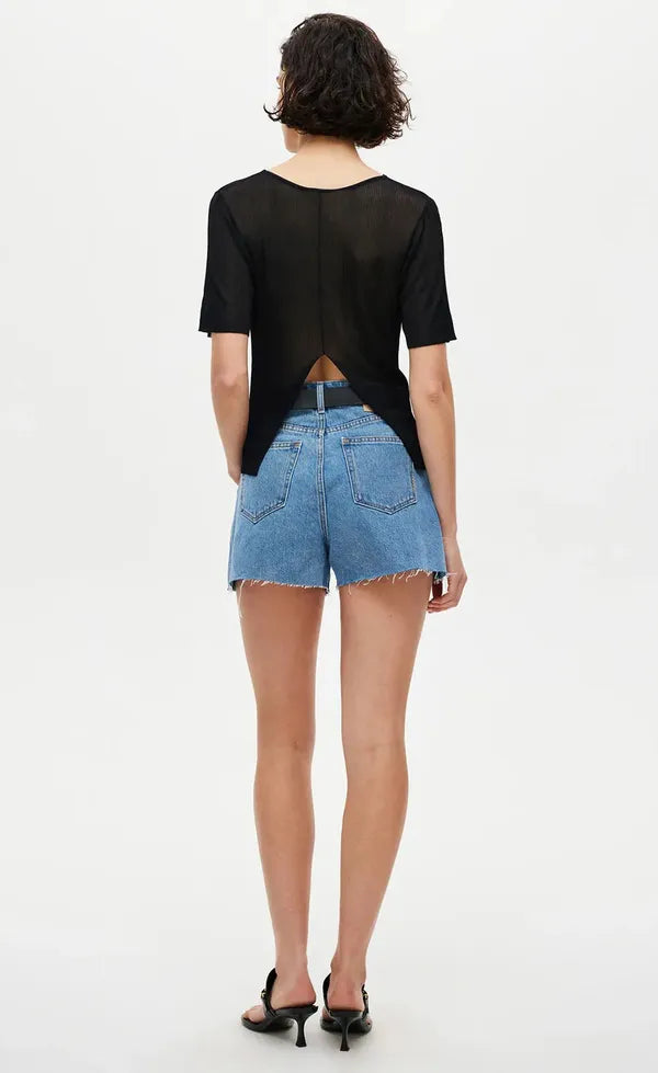 Ryder Short Tranquil - Mid indigo