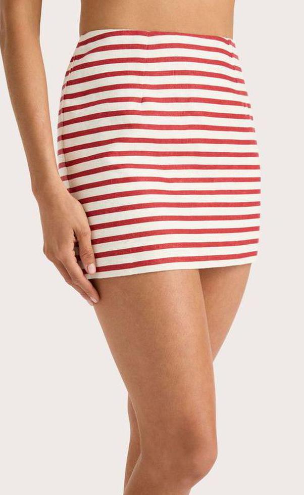 Jane Mini Skirt - Breton Stripe