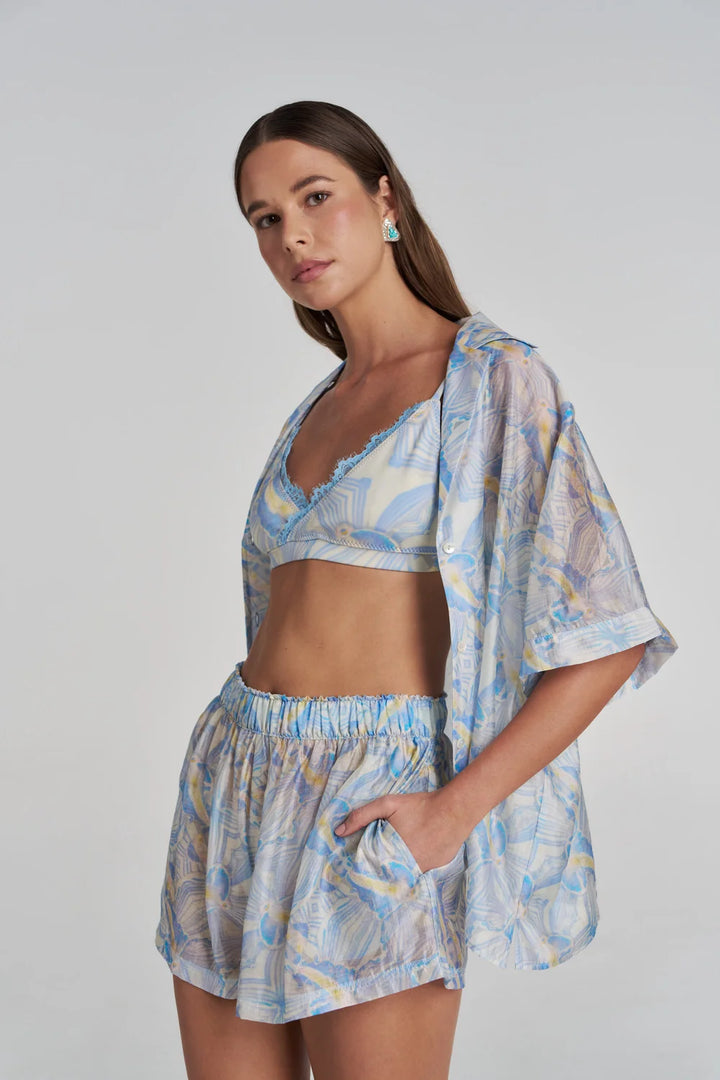 Boho SS Shirt - Orchid Prism