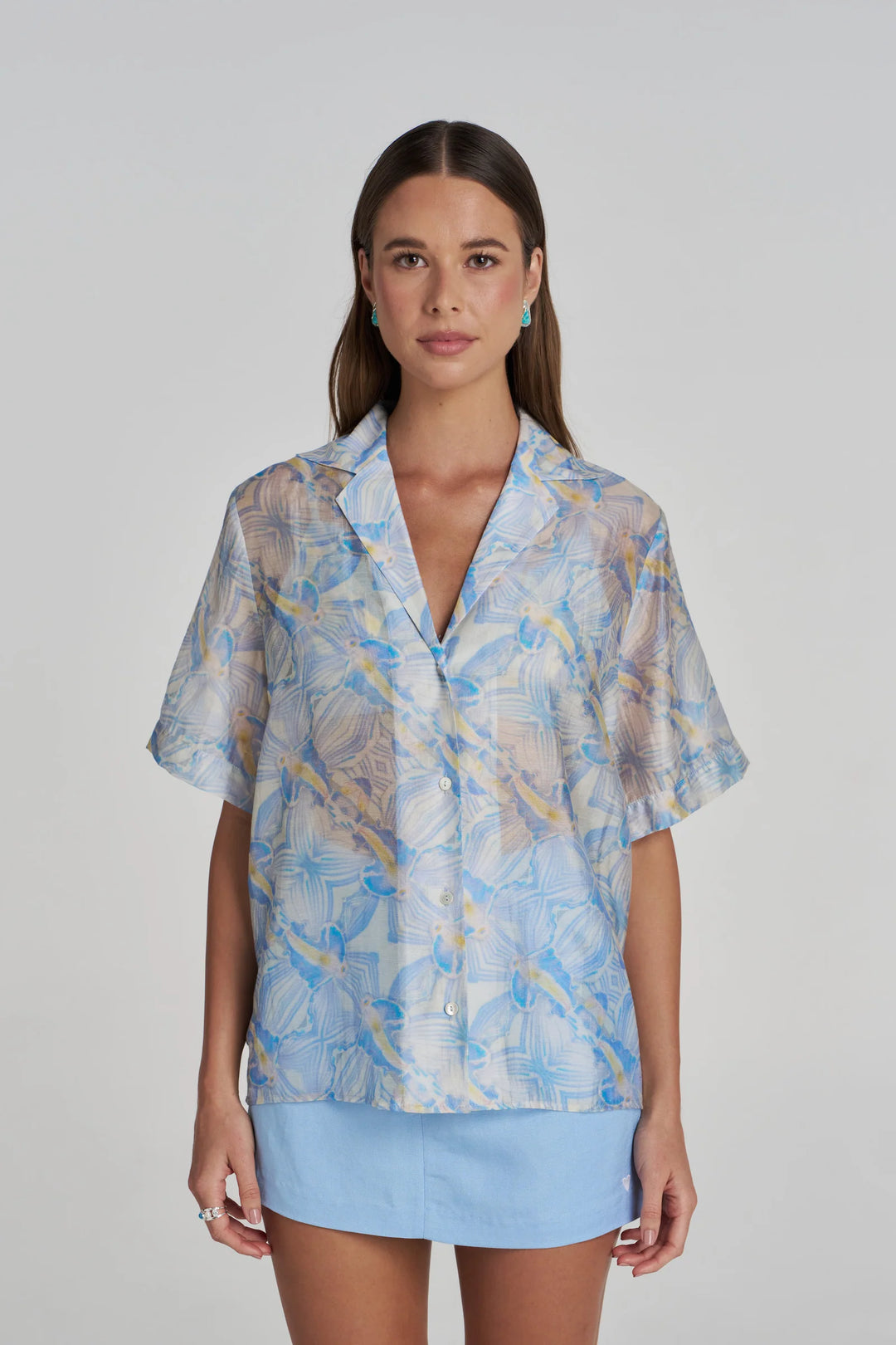 Boho SS Shirt - Orchid Prism