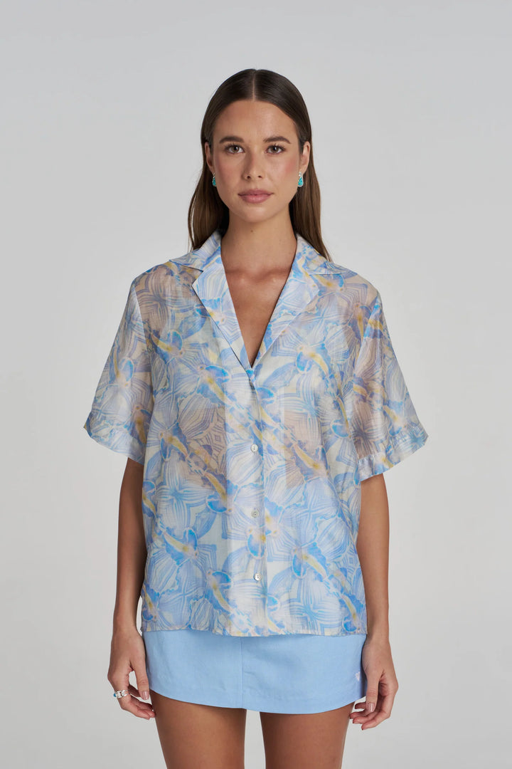 Boho SS Shirt - Orchid Prism