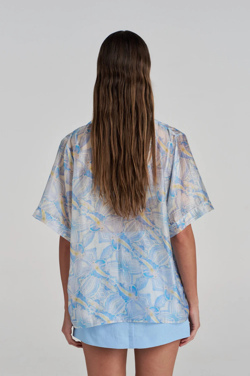 Boho SS Shirt - Orchid Prism