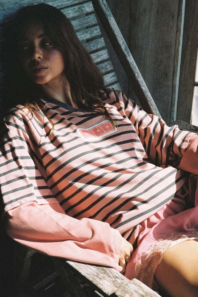 Double Trouble LS Tee