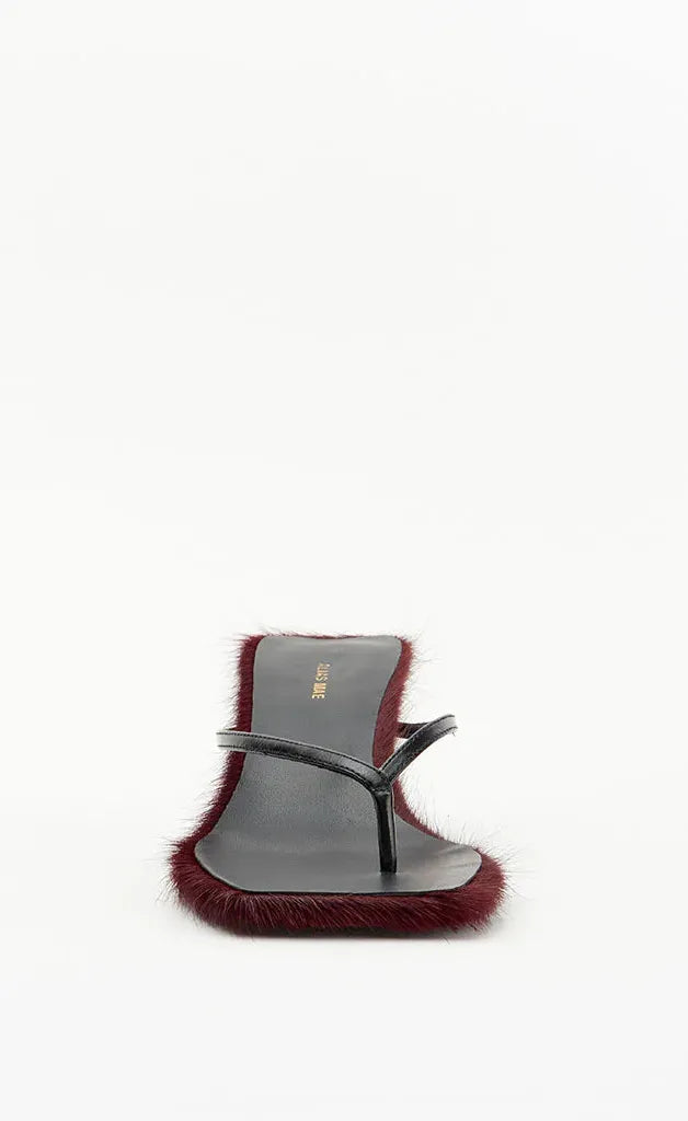 Arli - Heeled Sandal - Red