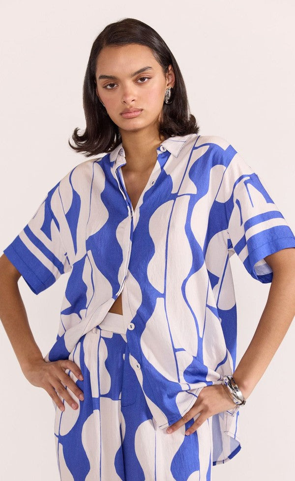 Santi Resort Shirt - Blue