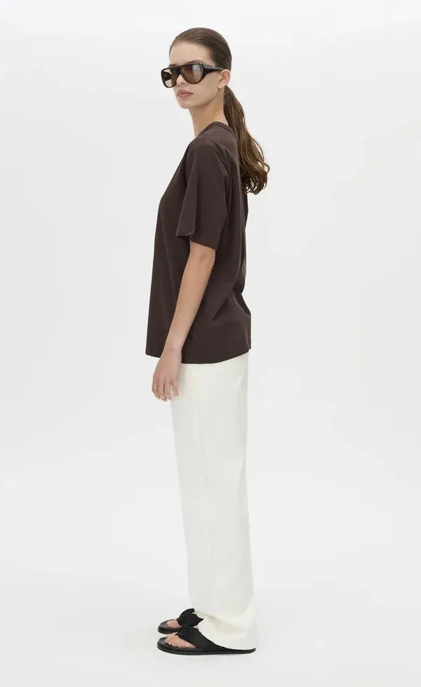 Callista Printed Tee - Hickory