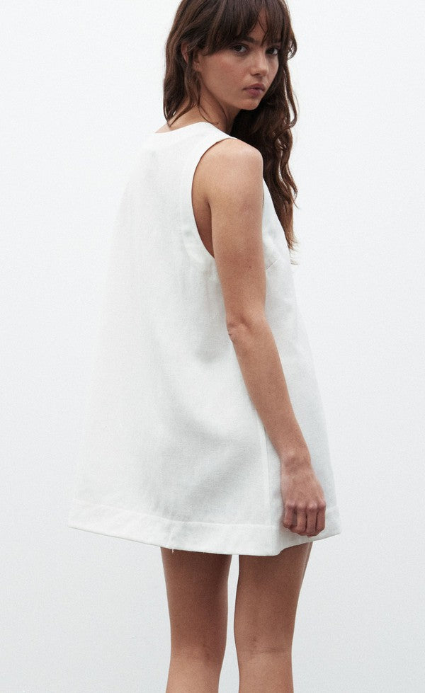 Skylar Dress - White