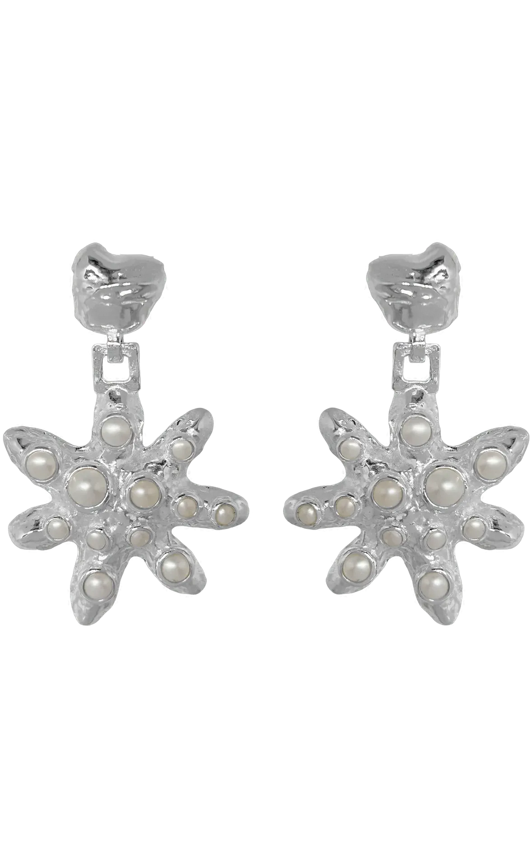 Pari Earrings - Silver