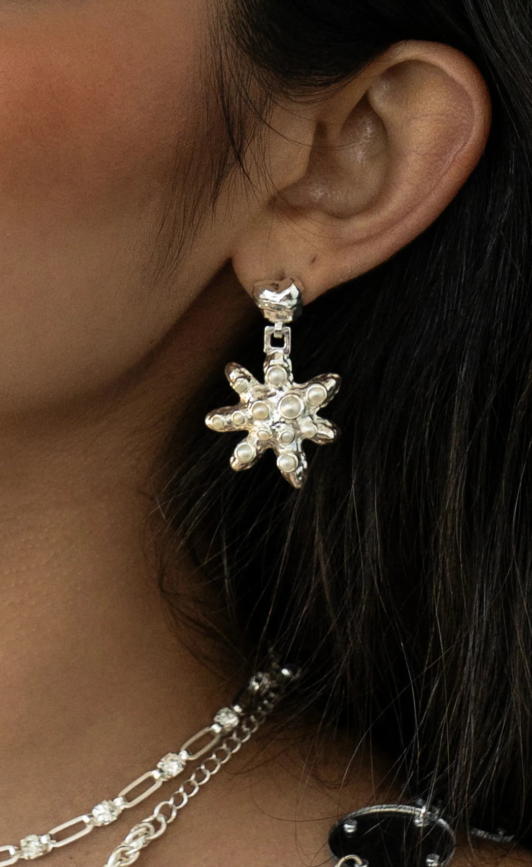 Pari Earrings - Silver