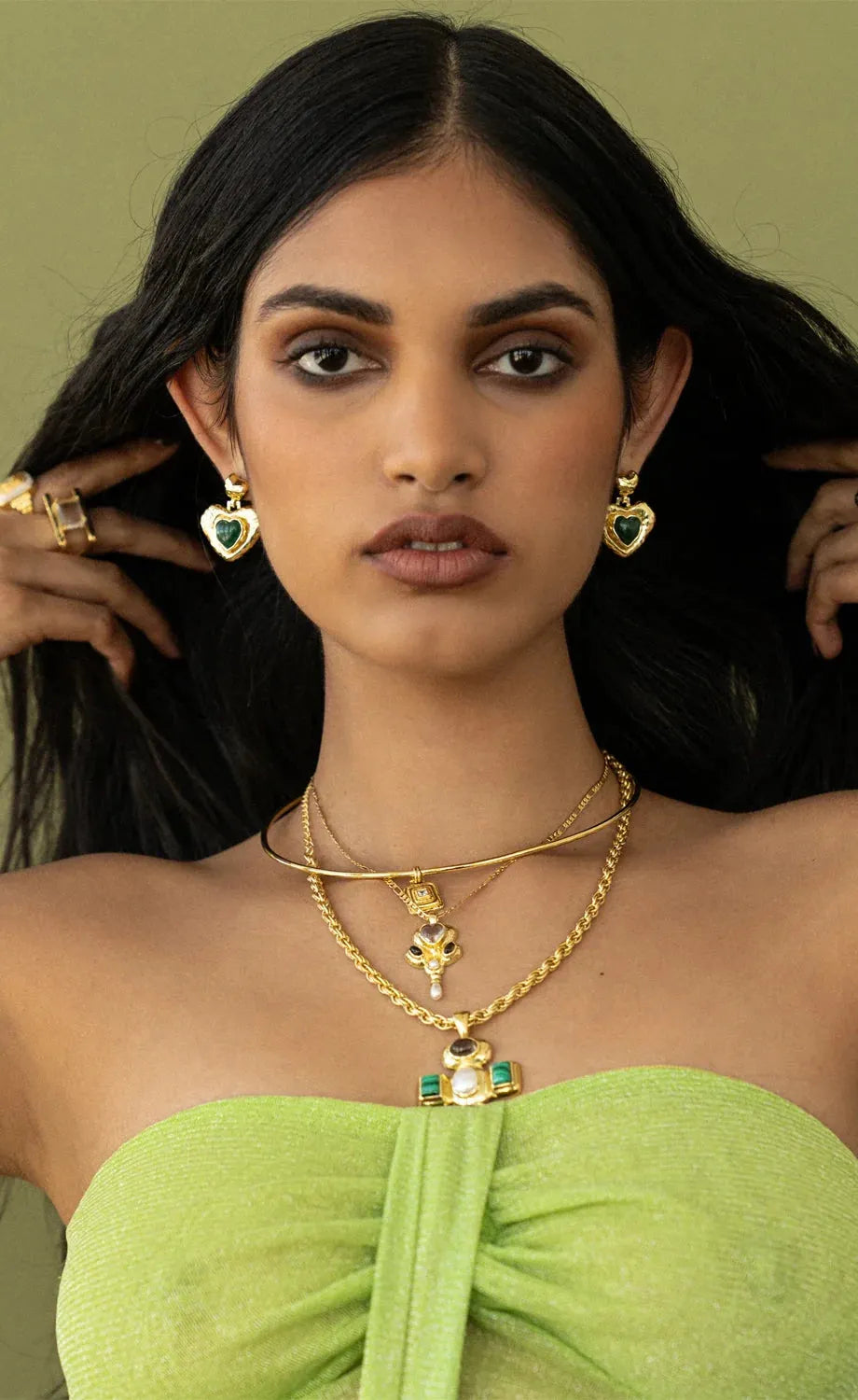 Suri Earrings Ode - Gold