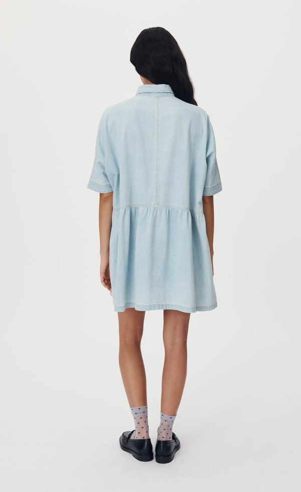 Bailey Denim Dress - Azul