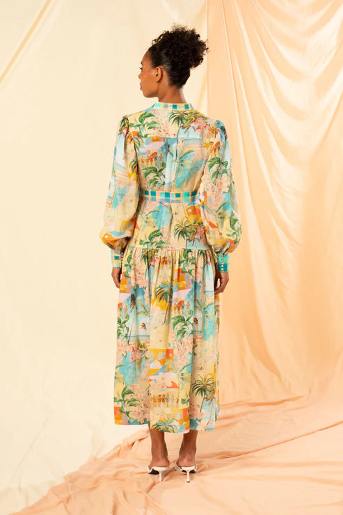 Oceana Maxi Shirt Dress