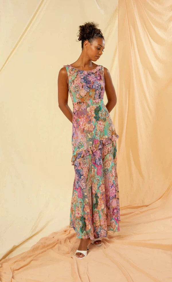 Miriam Sleeveless Maxi dress