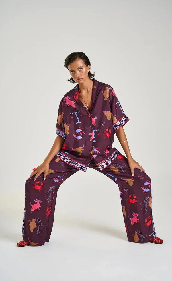 Button up SS Shirt Zodiac