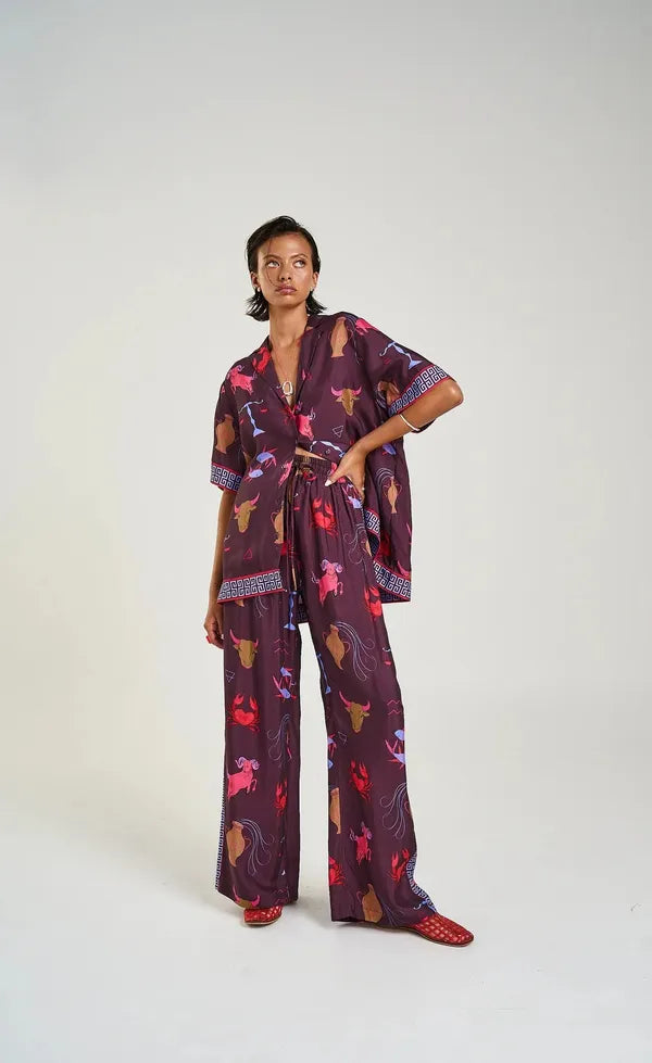 Button up SS Shirt Zodiac