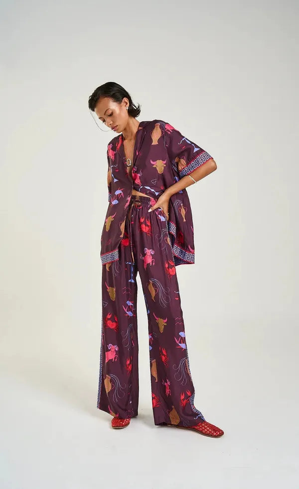 Button up SS Shirt Zodiac