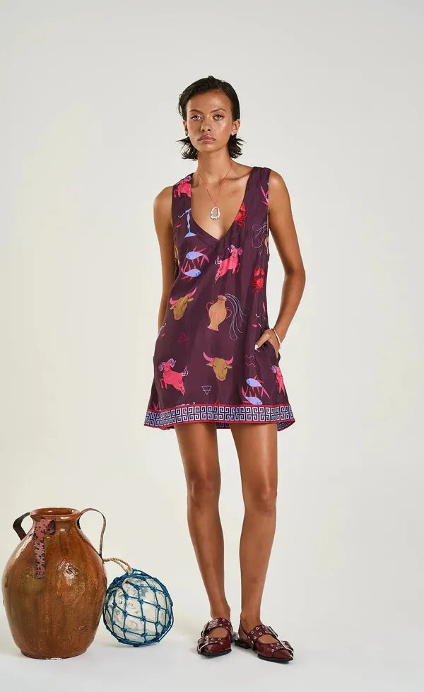 V- Neck Shift Dress